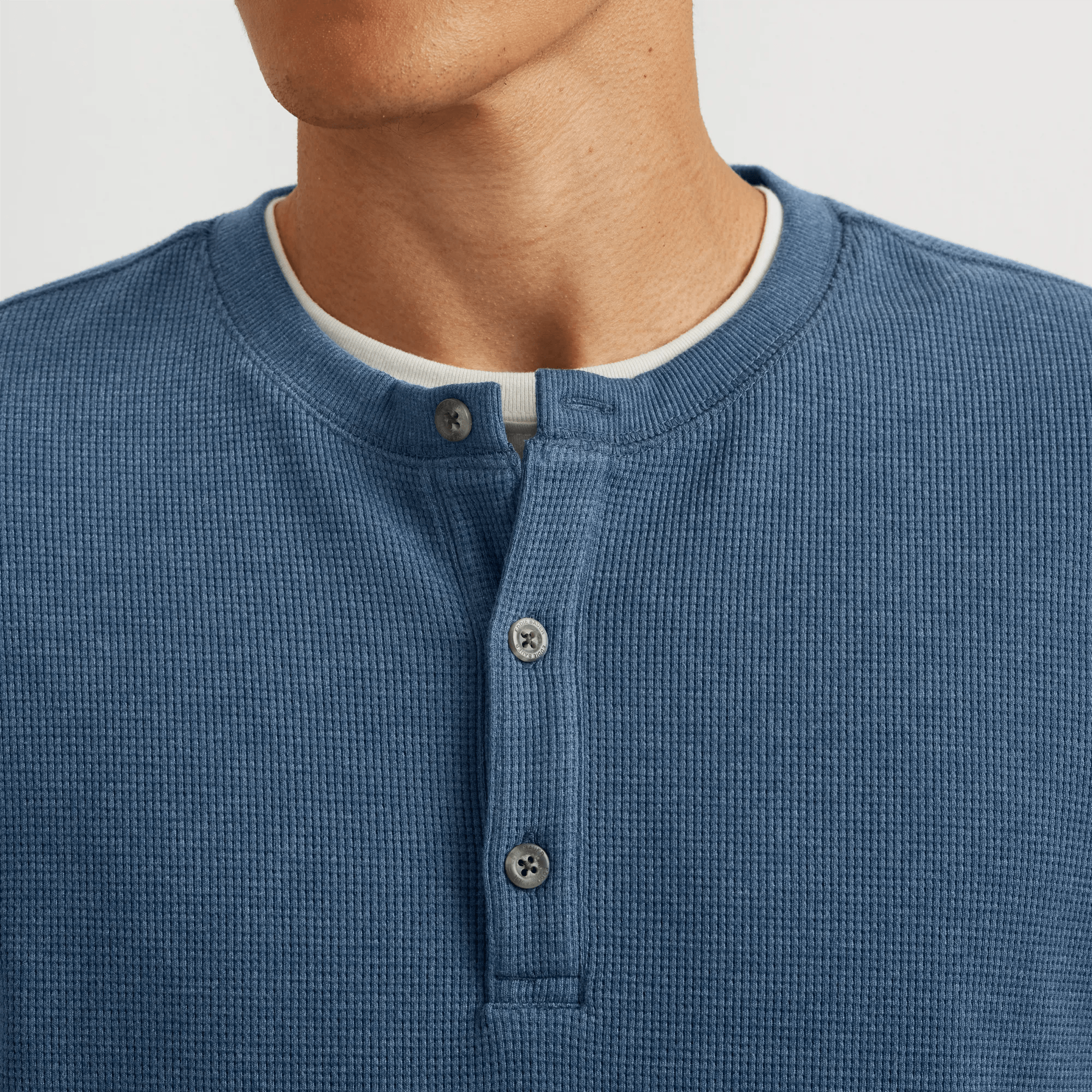 Men's Eddie's Favorite Thermal Henley - Image 3