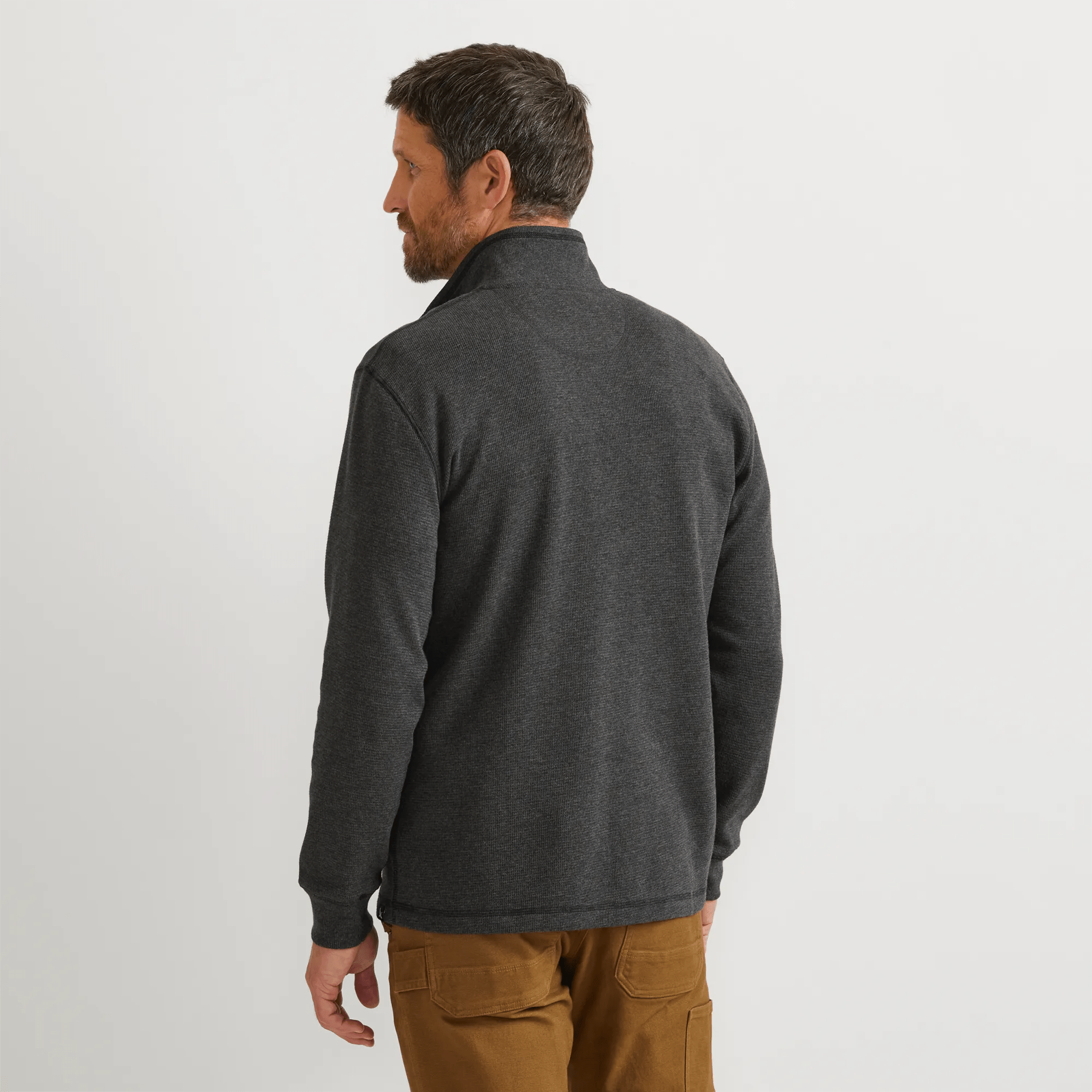 Men's Eddie's Favorite Thermal Pullover Mockneck - Image 2