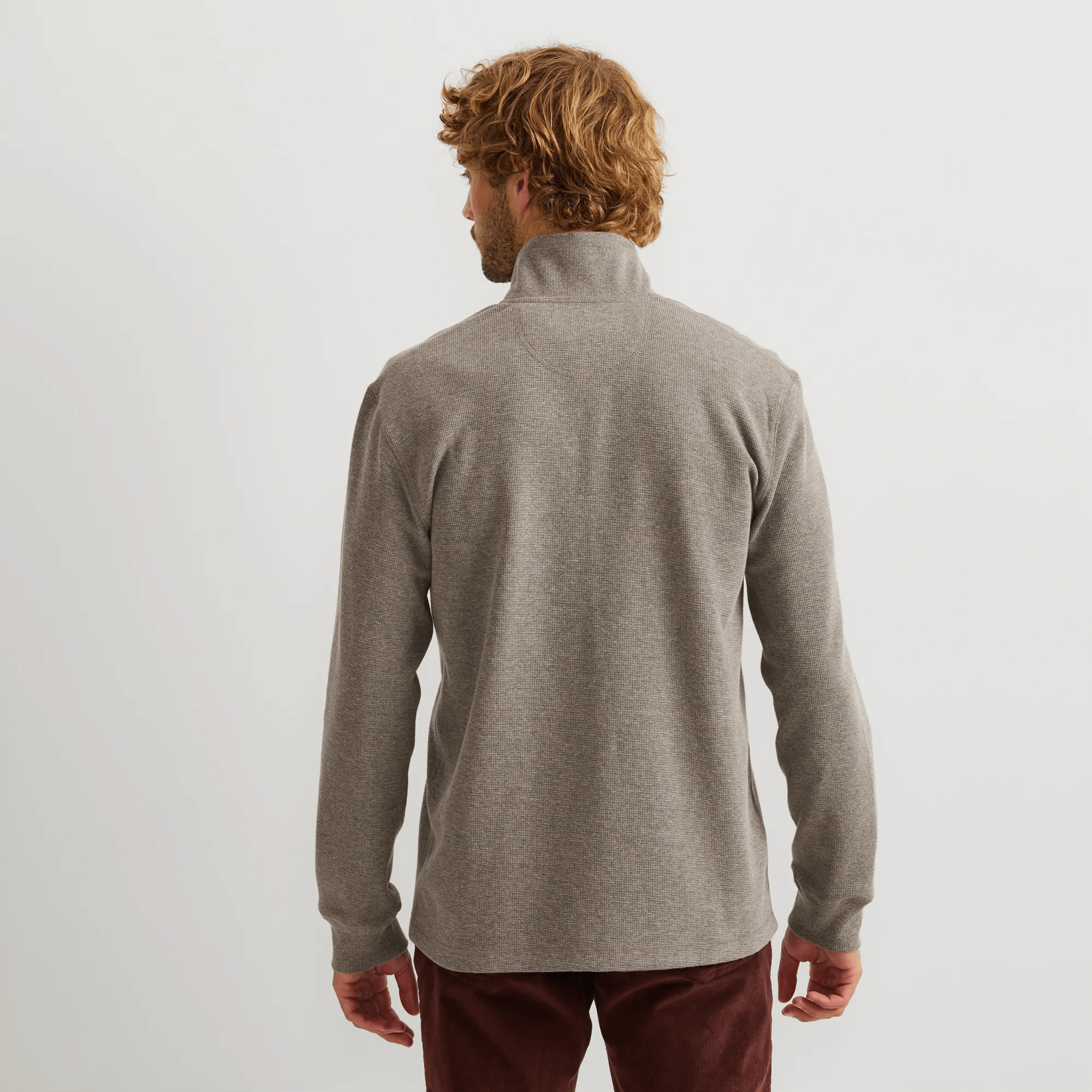 Men's Eddie's Favorite Thermal Pullover Mockneck - Image 2