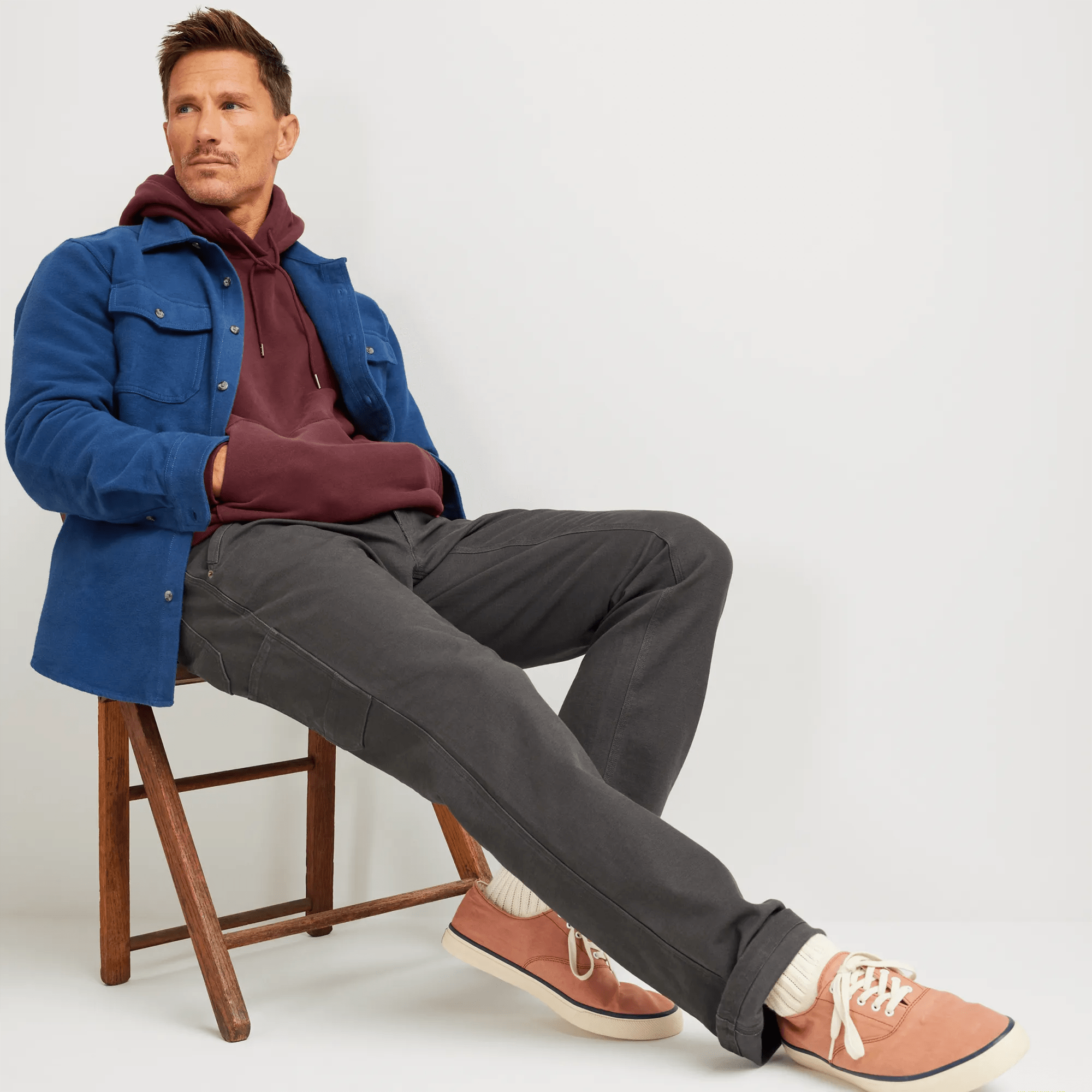 Men's Vintage Soft Pullover Hoodie - Image 4