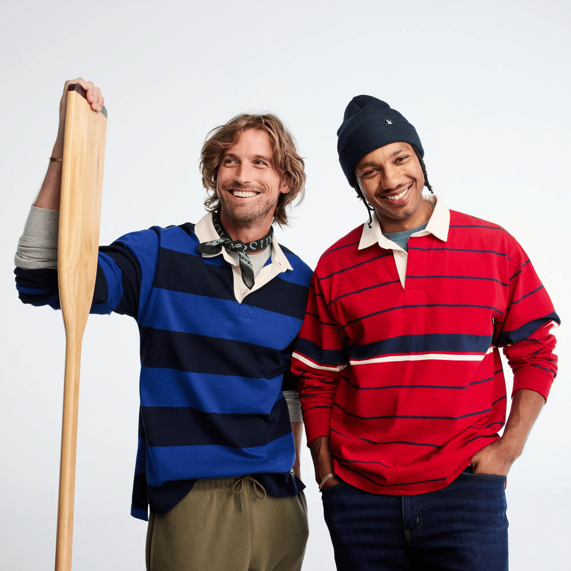 Men's Striped Rugby Shirt - Image 4