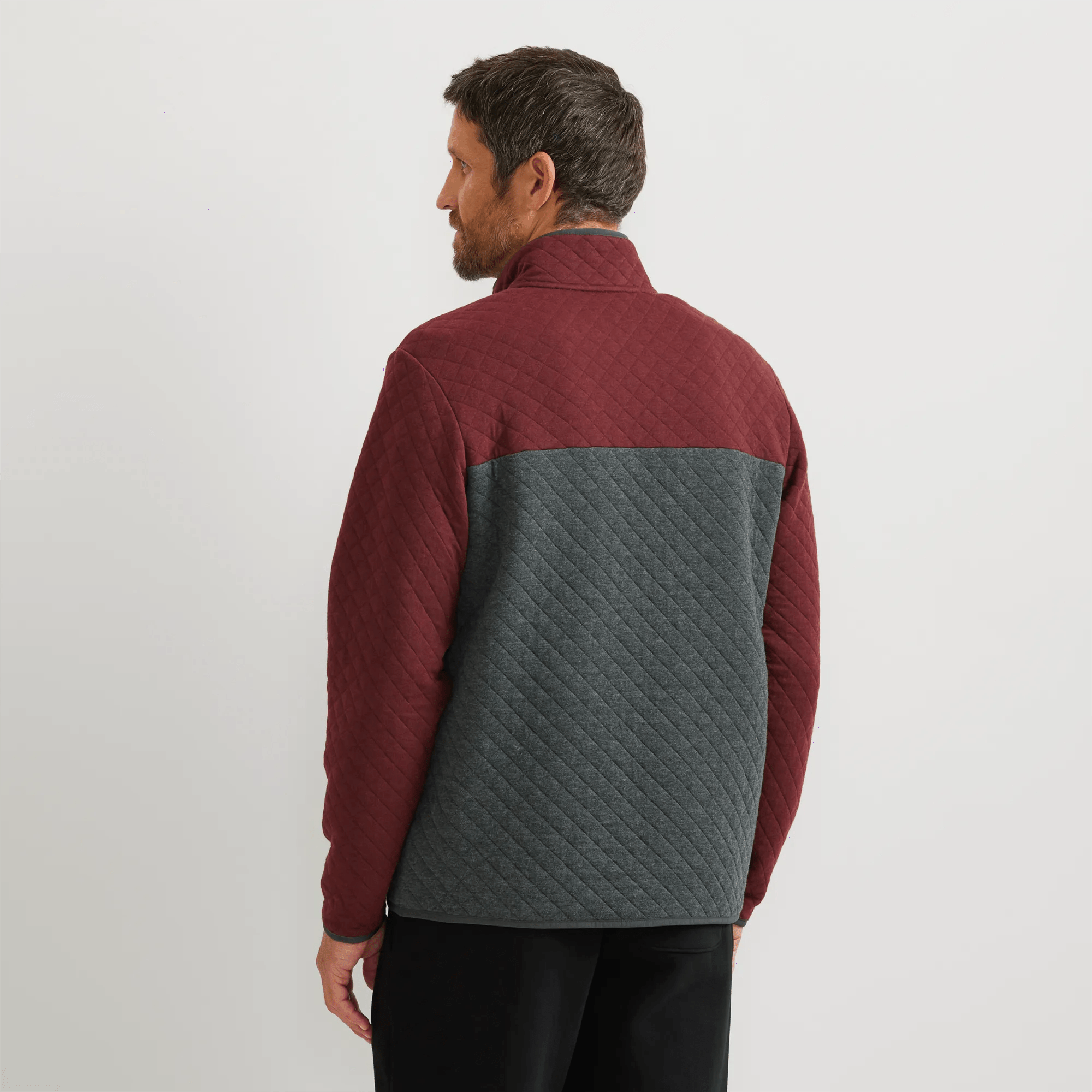 Men's Quilted 1/4-Zip - Image 2