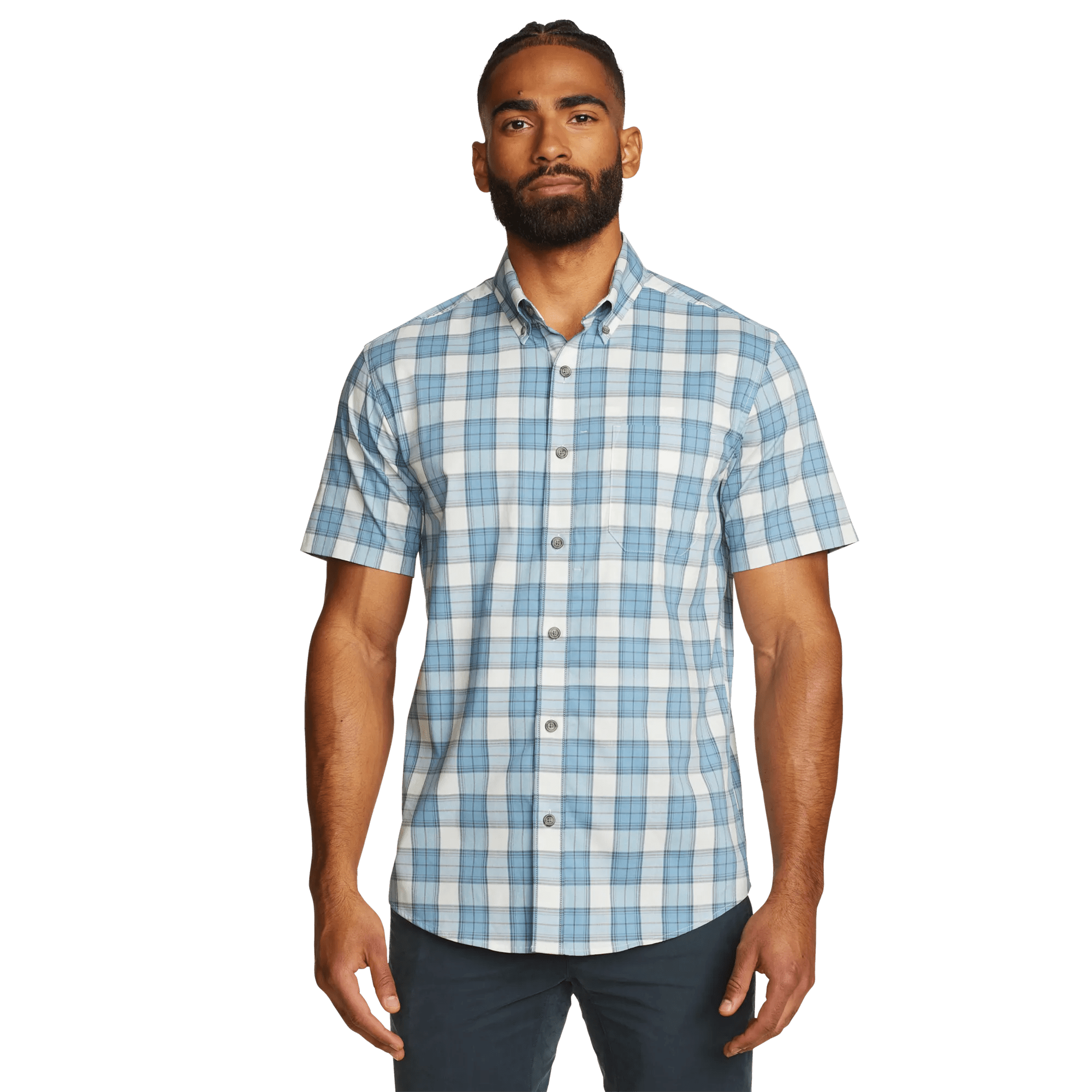 Men's Voyager Flex Short-Sleeve Shirt - Image 3