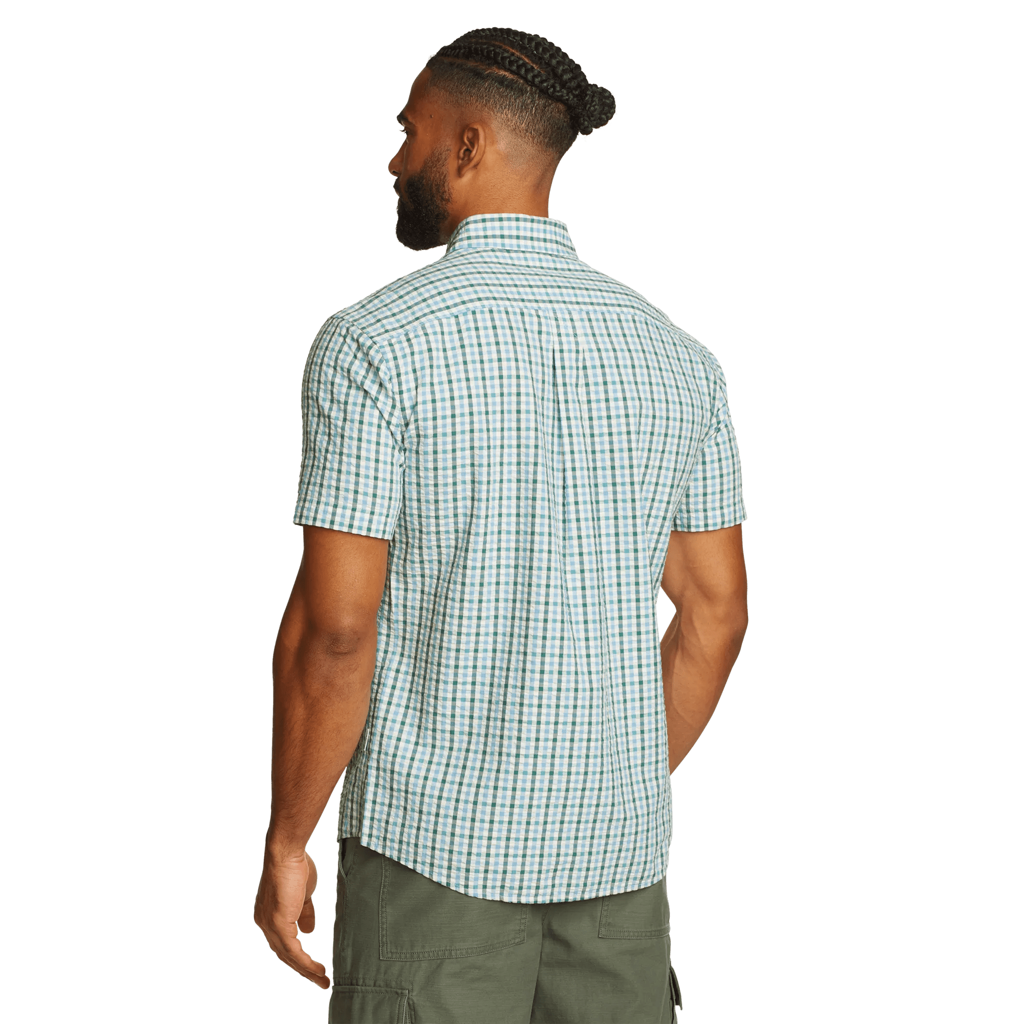 Men's Camano Seersucker Shirt - Image 2