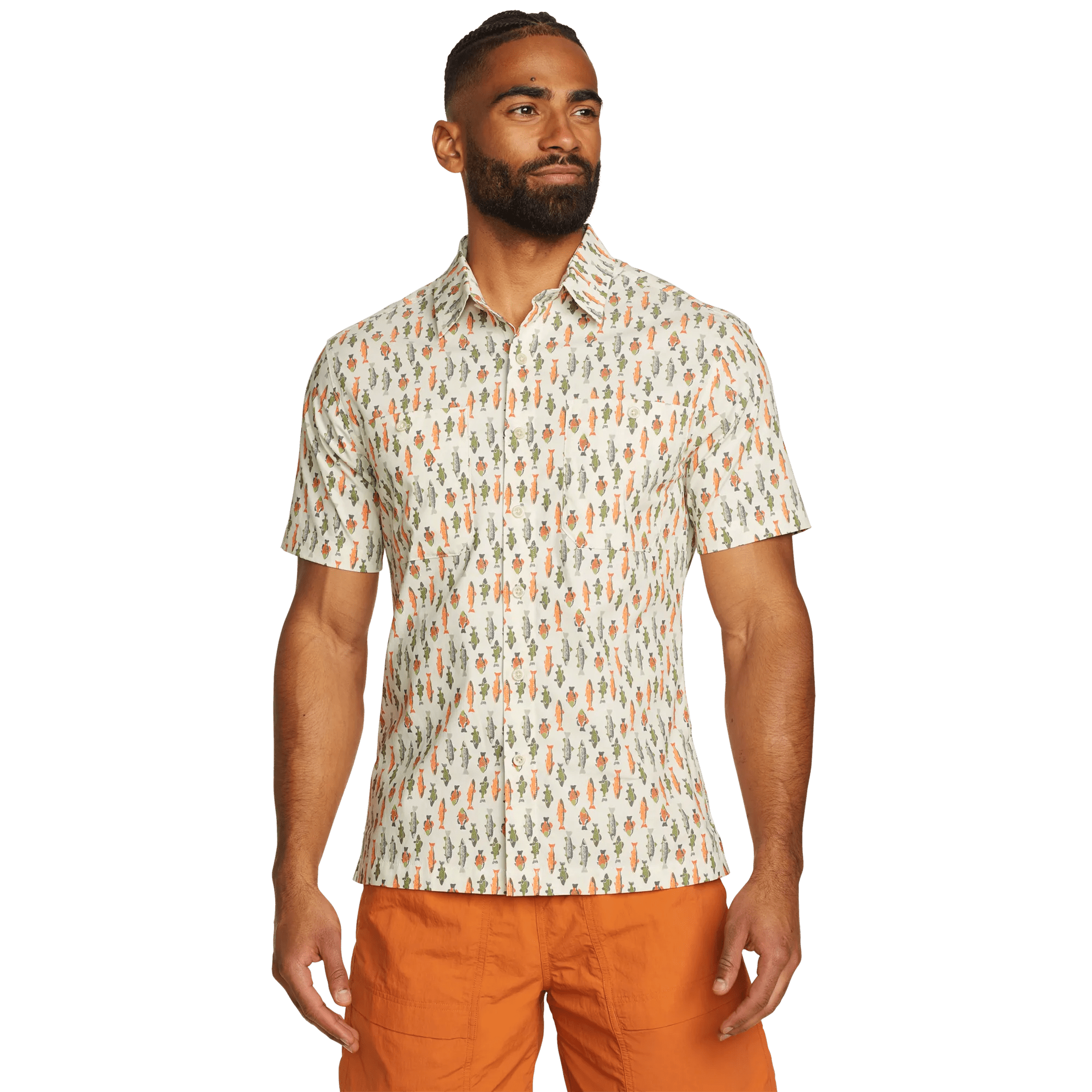 Men's Voyager Flex Two-Pocket Camp Shirt - Image 3