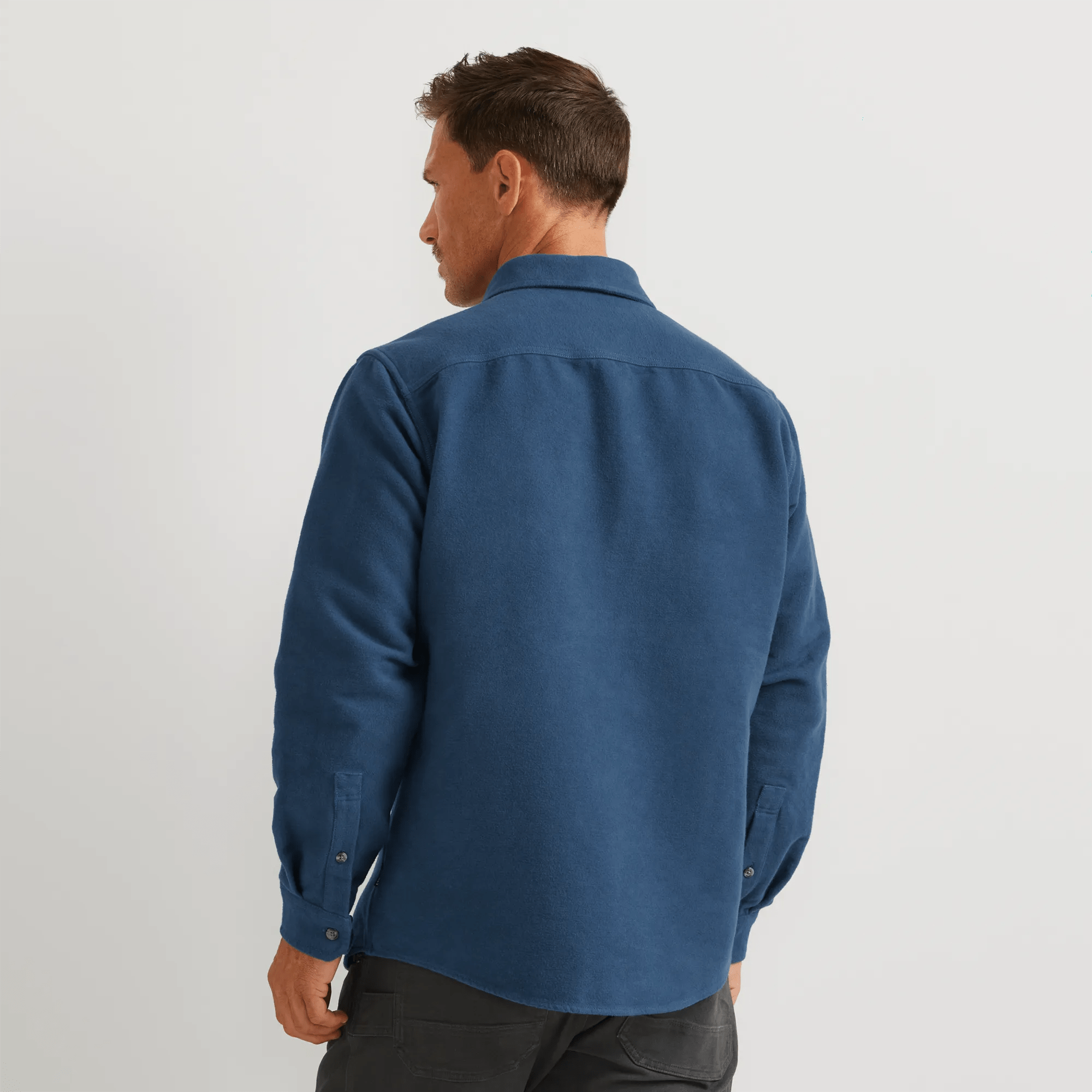 Men's Chamois 100% Cotton Shirt - Image 2