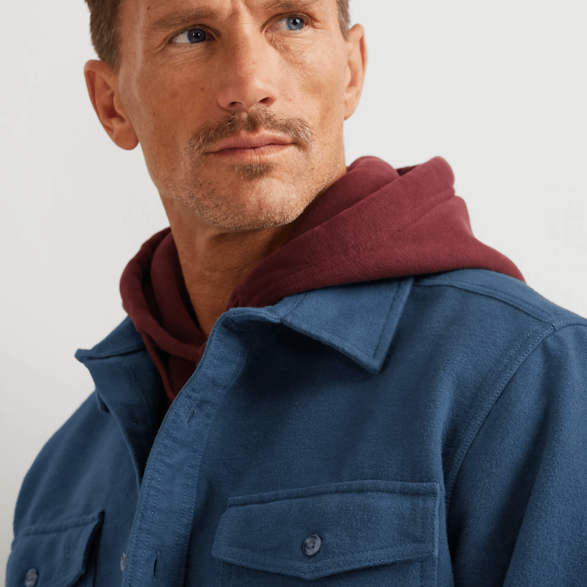 Men's Chamois 100% Cotton Shirt - Image 3