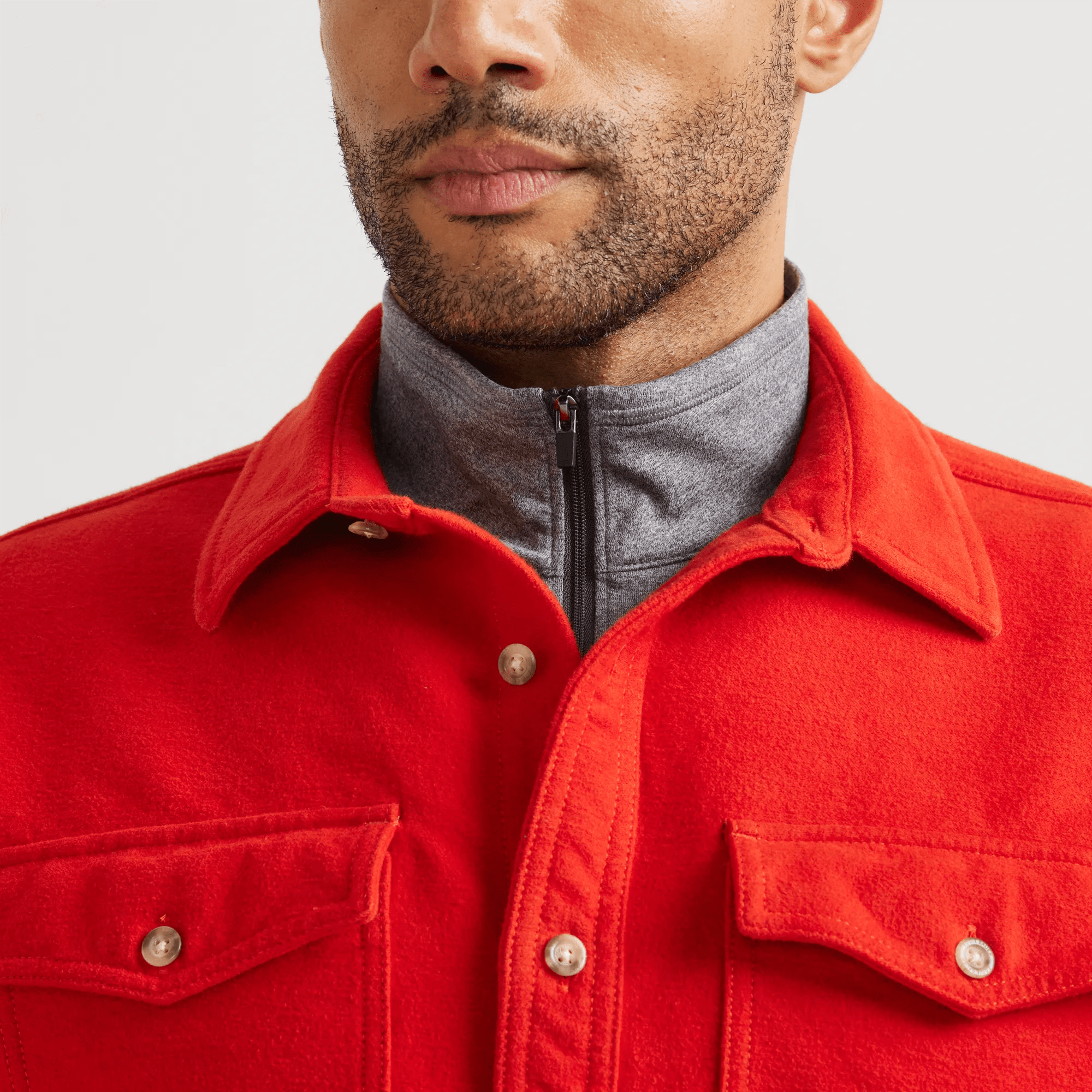 Men's Chamois 100% Cotton Shirt - Image 3