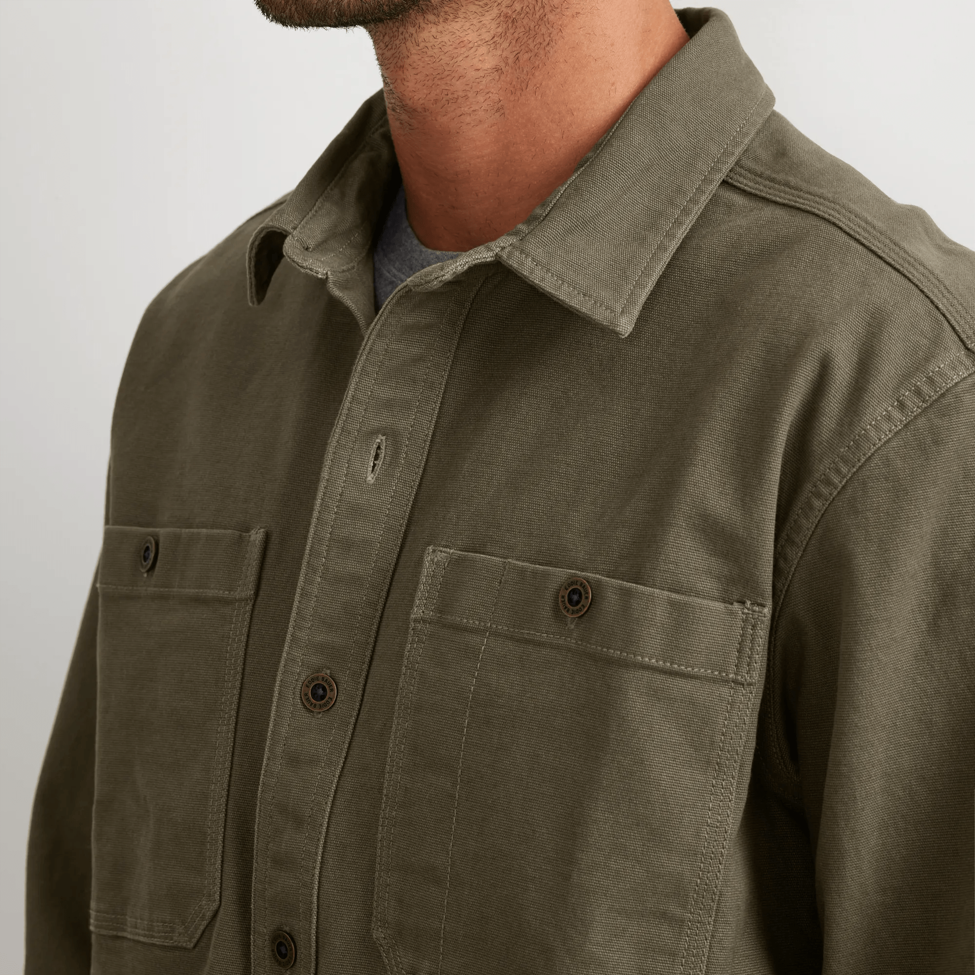 Men's Mountain Stretch Canvas Shirt - Image 4