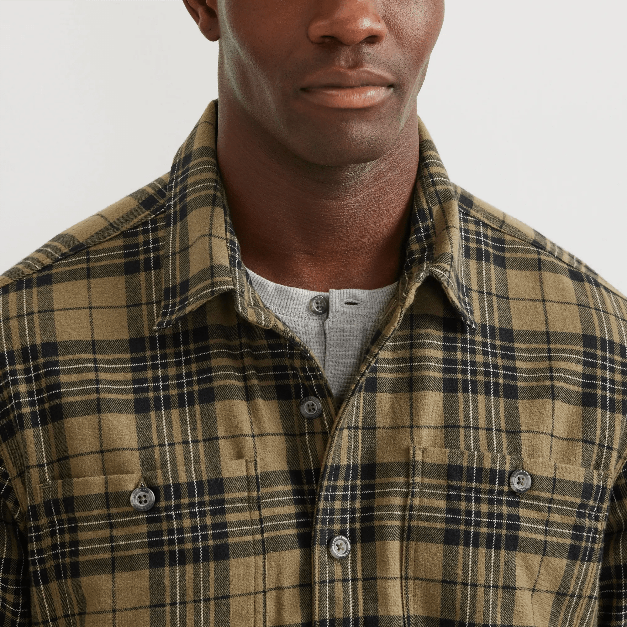 Men's Eddie's Field Fleece-Lined Flannel Shirt Jacket - Image 3