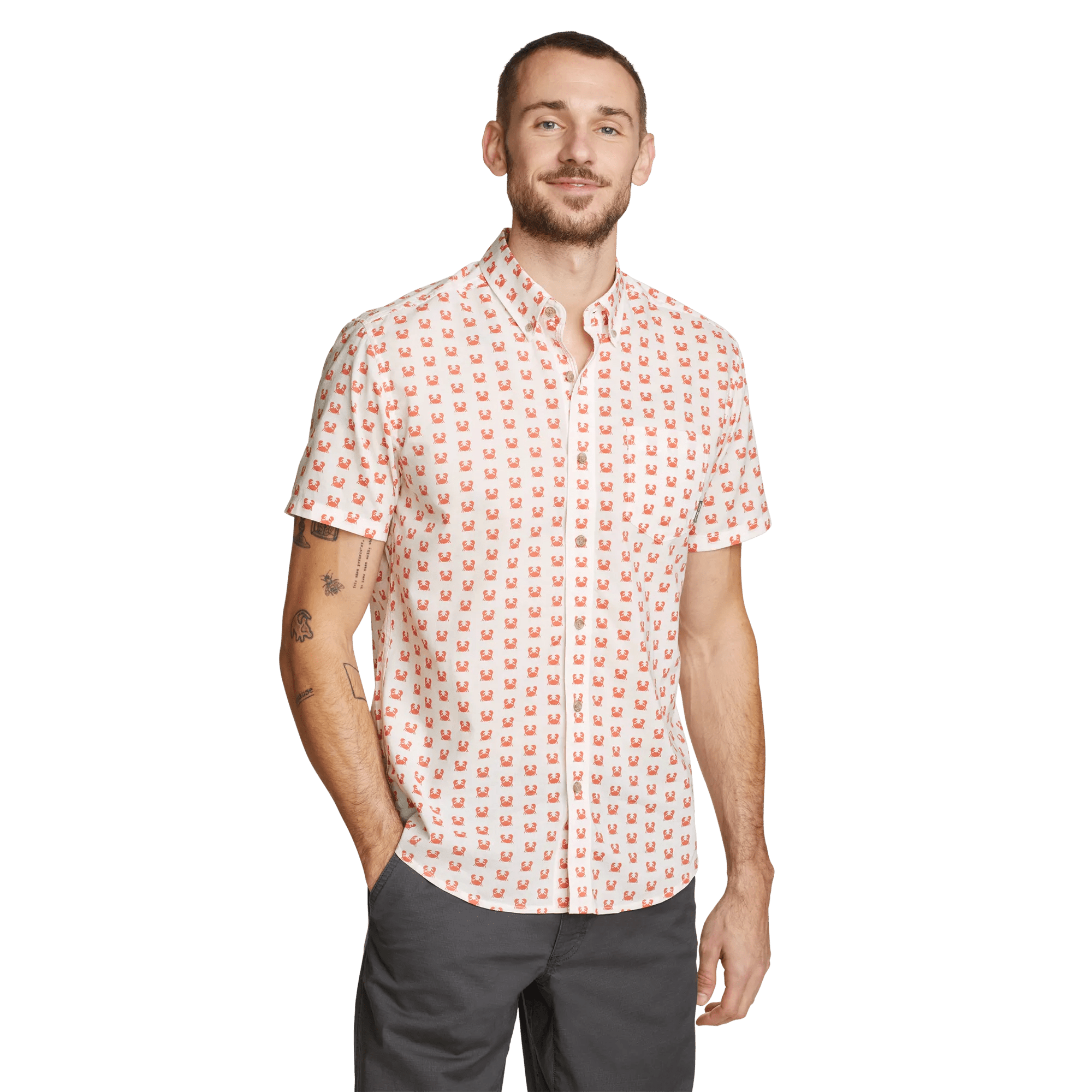 Men's Baja Short-Sleeve Shirt - Print - Image 3
