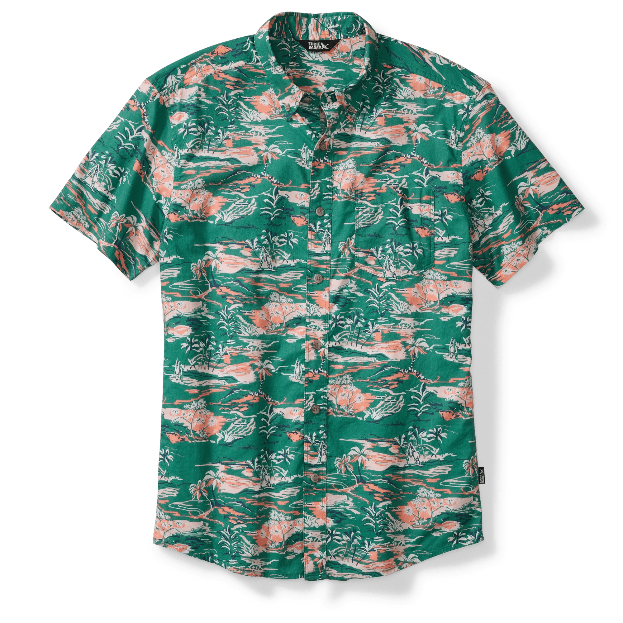 Men's Baja Short-Sleeve Shirt - Print - Image 4