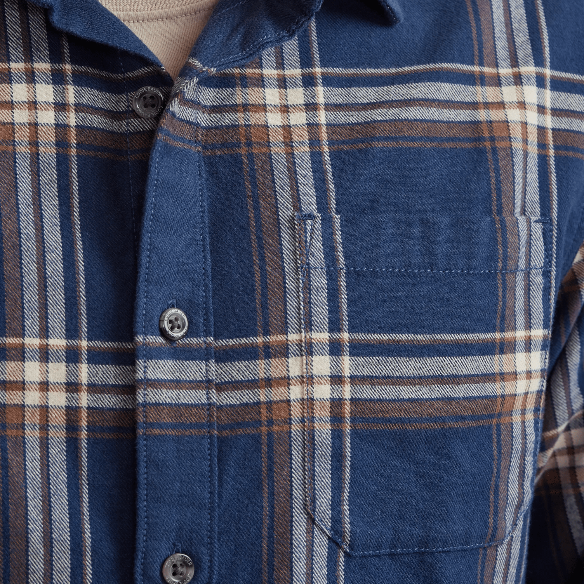 Men's Eddie's Favorite Flannel Relaxed Fit Shirt - Plaid - Image 3