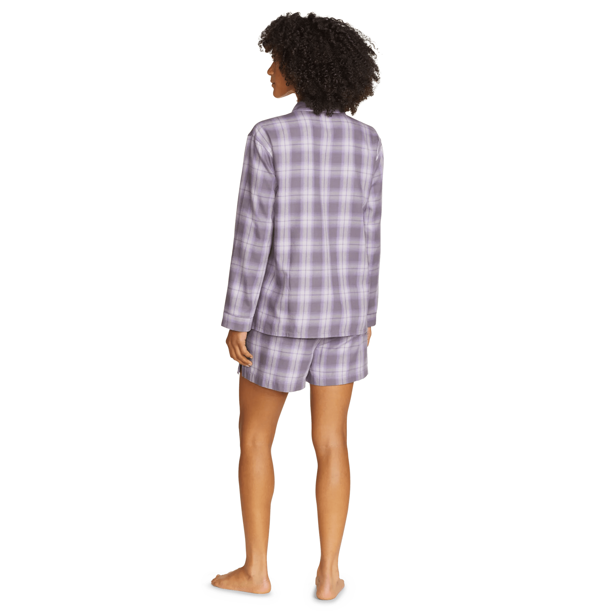 Women's Soft Flannel Relaxed Pajama Set - Image 2