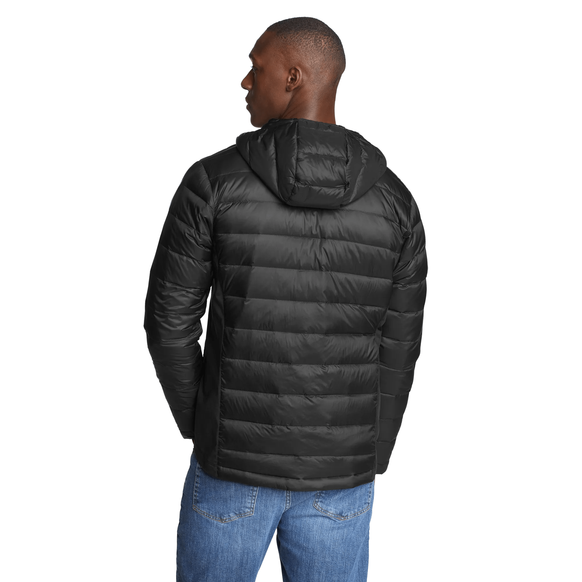 Men's Down Puffer Hooded Jacket - Image 2
