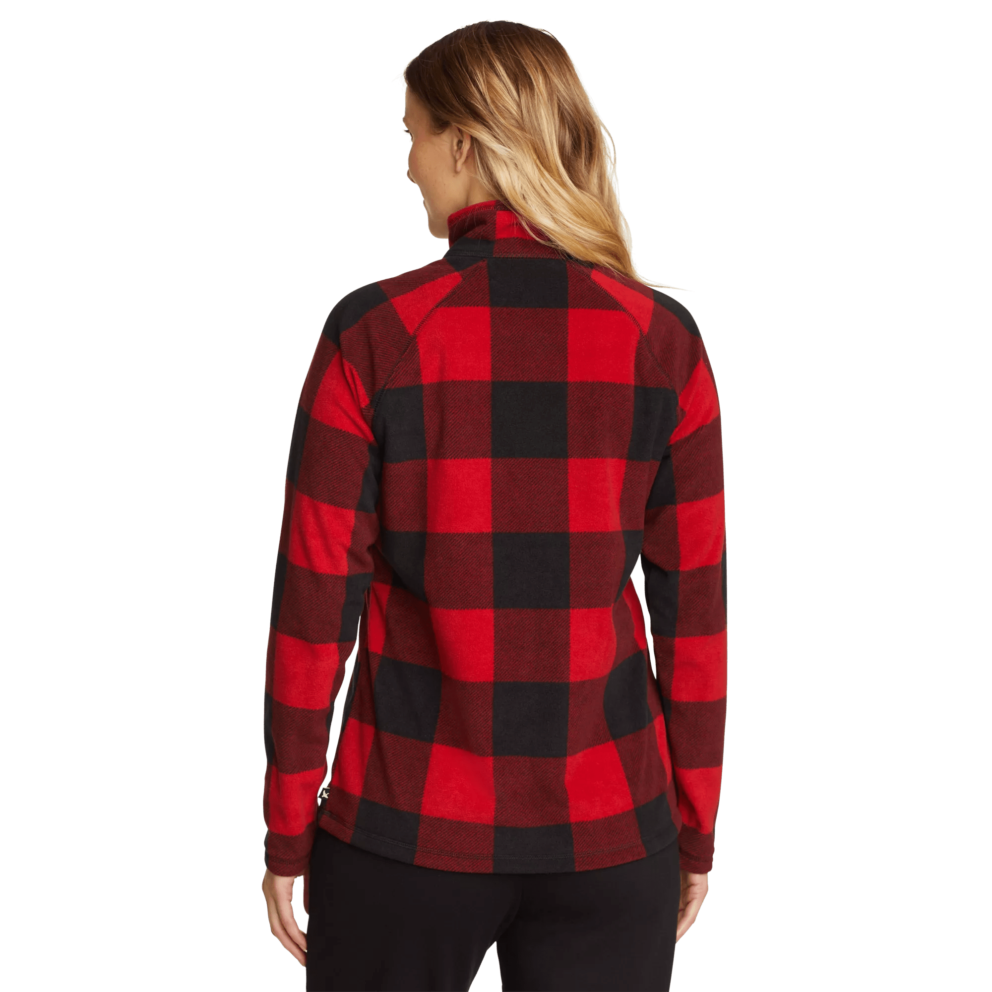 Women's Fast Fleece Raglan-Sleeve 1/4-Zip - Print - Image 2