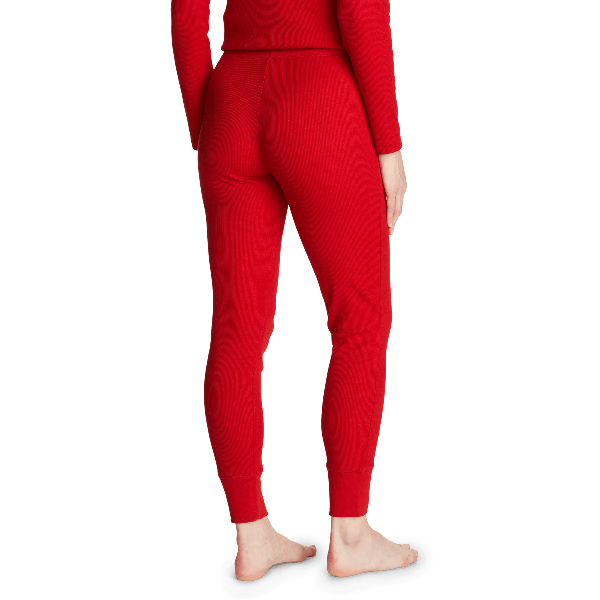 Women's Waffle-Knit Sleep Joggers - Image 2