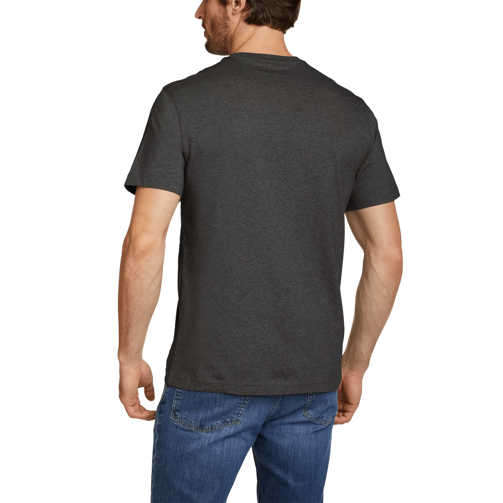 Men's Legend Wash Classic Short-Sleeve 100% Cotton T-Shirt - Image 2