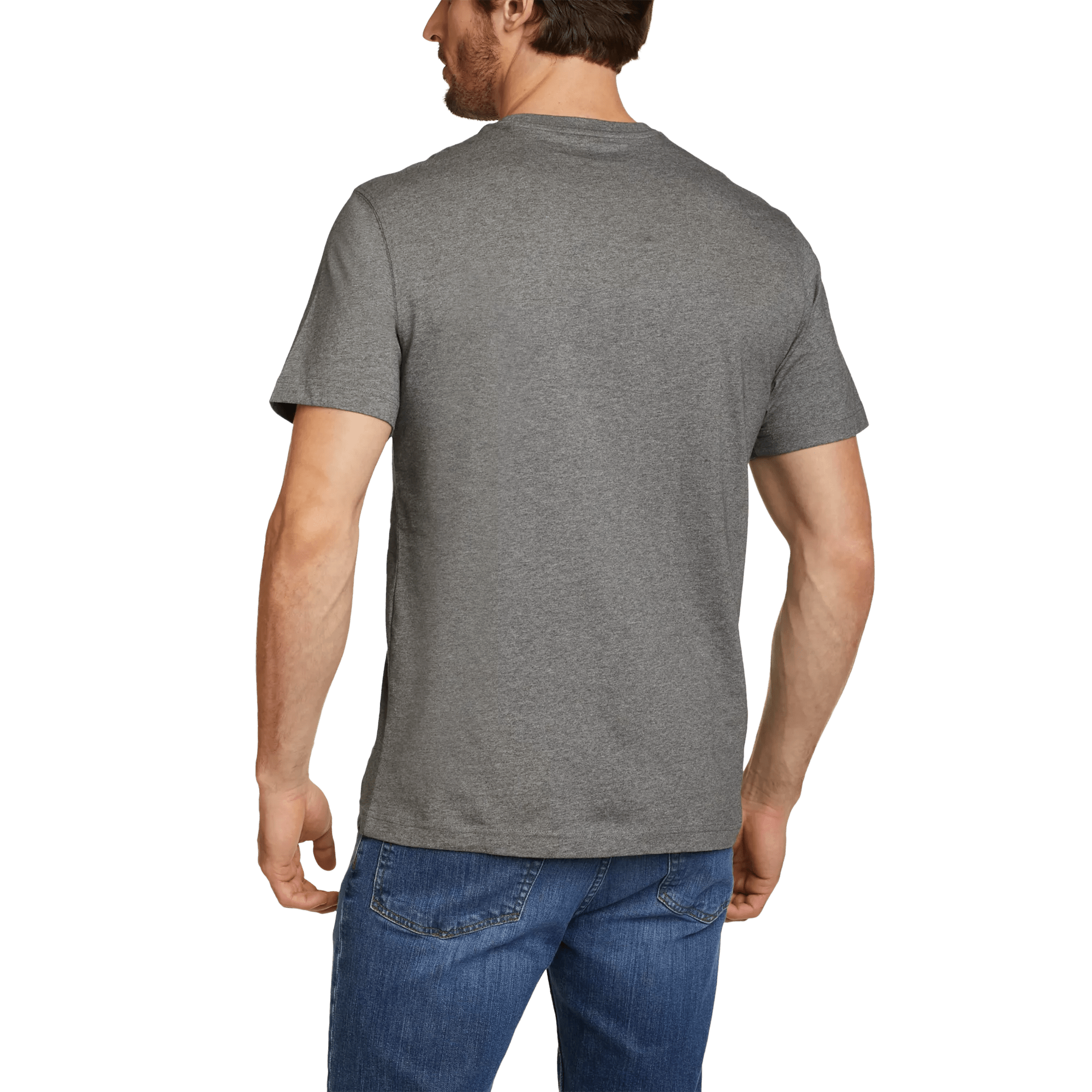 Men's Legend Wash Classic Short-Sleeve 100% Cotton T-Shirt - Image 2