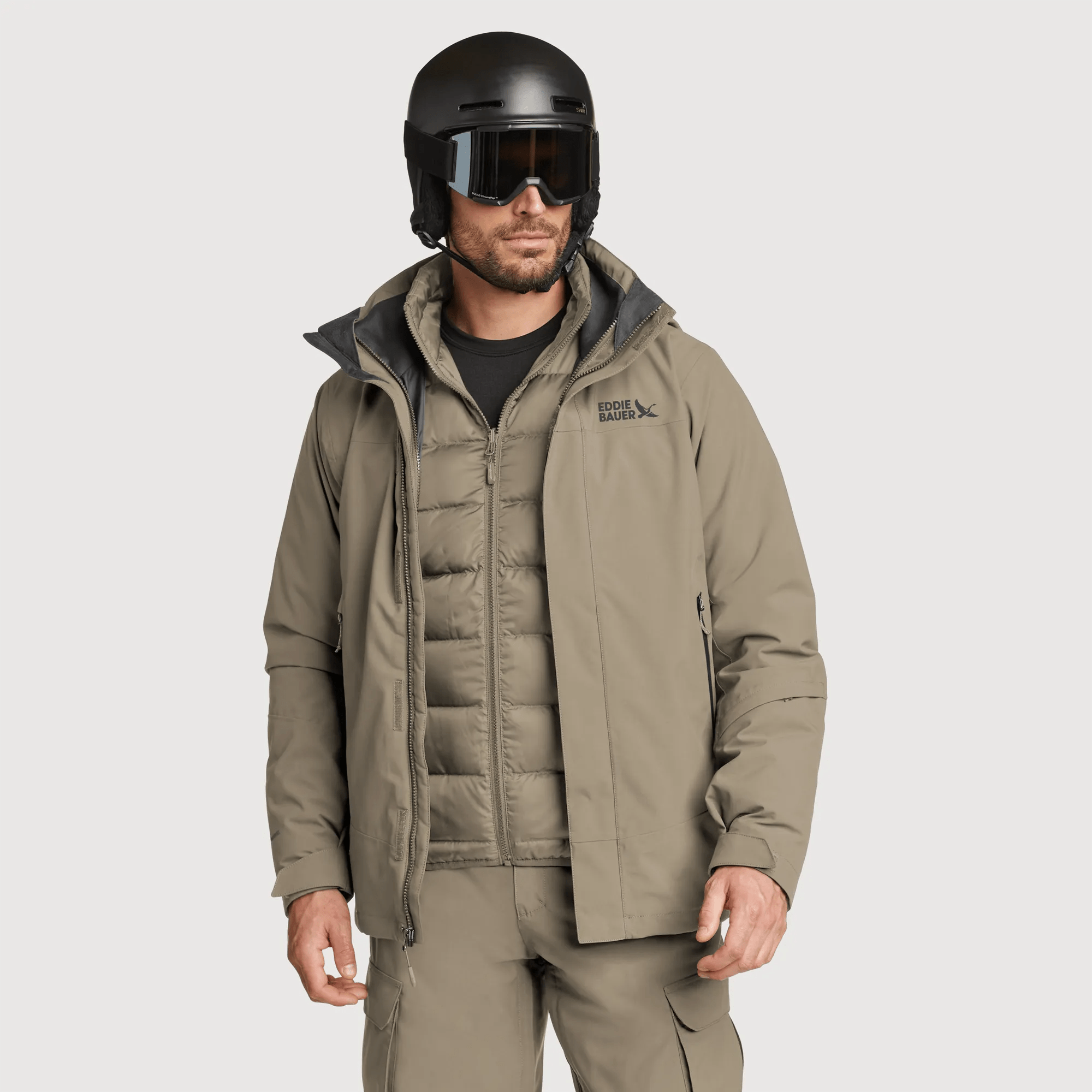 Men's Powder Search 2.0 3-In-1 Waterproof Down Ski Jacket - Image 4