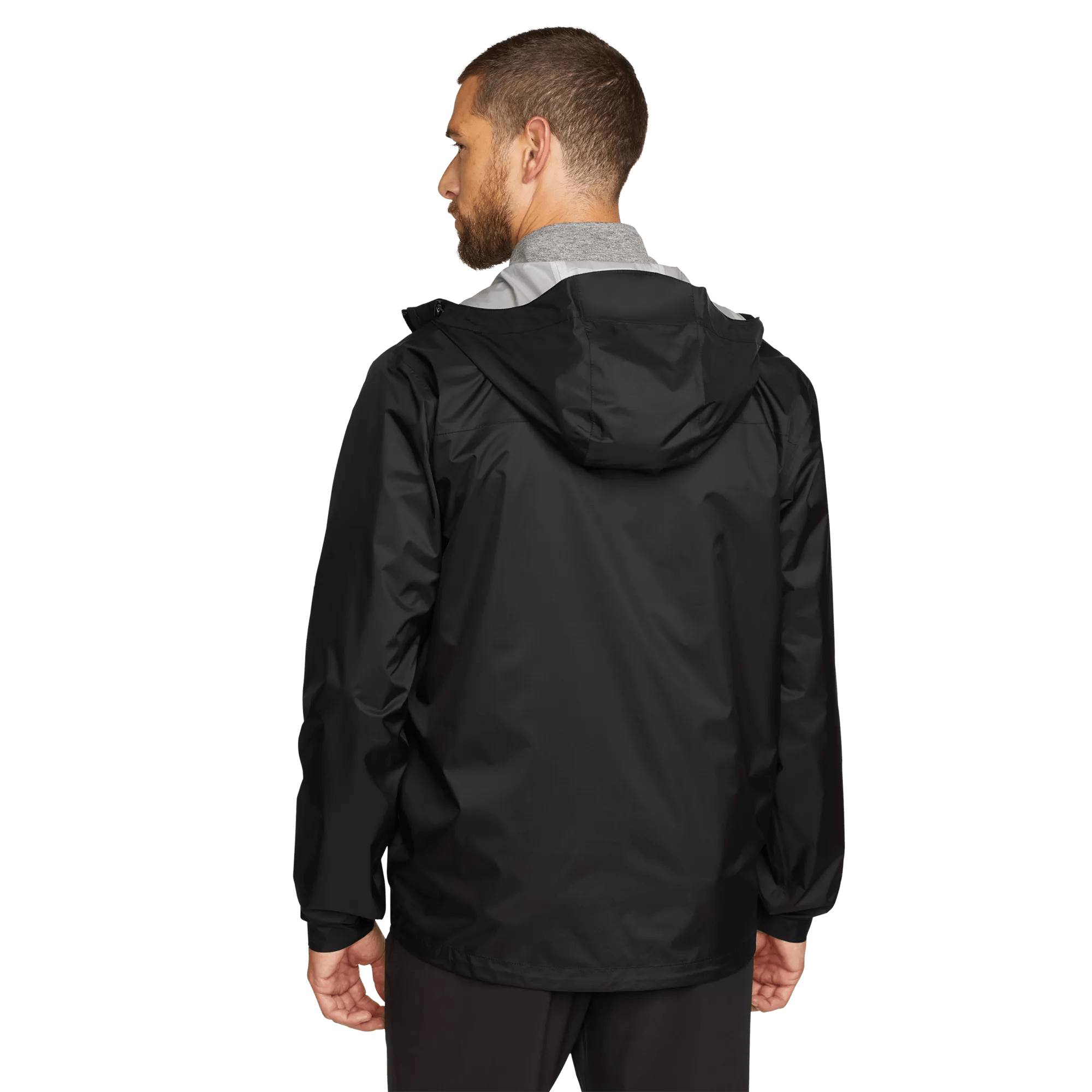 Men's Cloud Cap Waterproof Packable Hooded Rain Jacket - Image 2