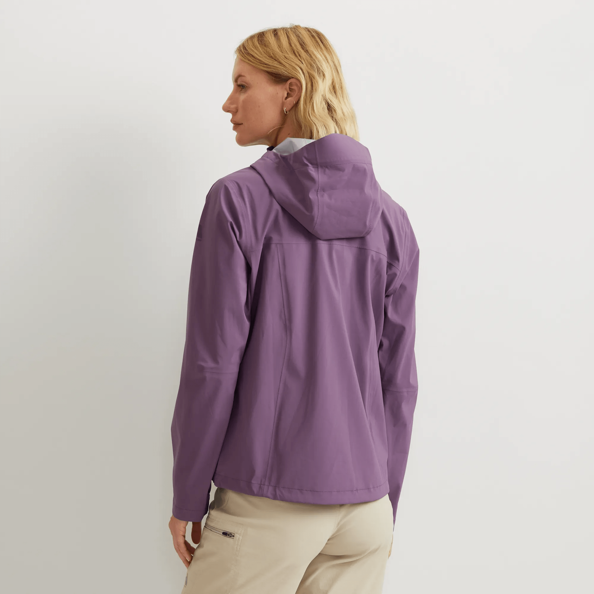 Women's Cloud Cap 3L Waterproof Stretch Hooded Rain Jacket - Image 2