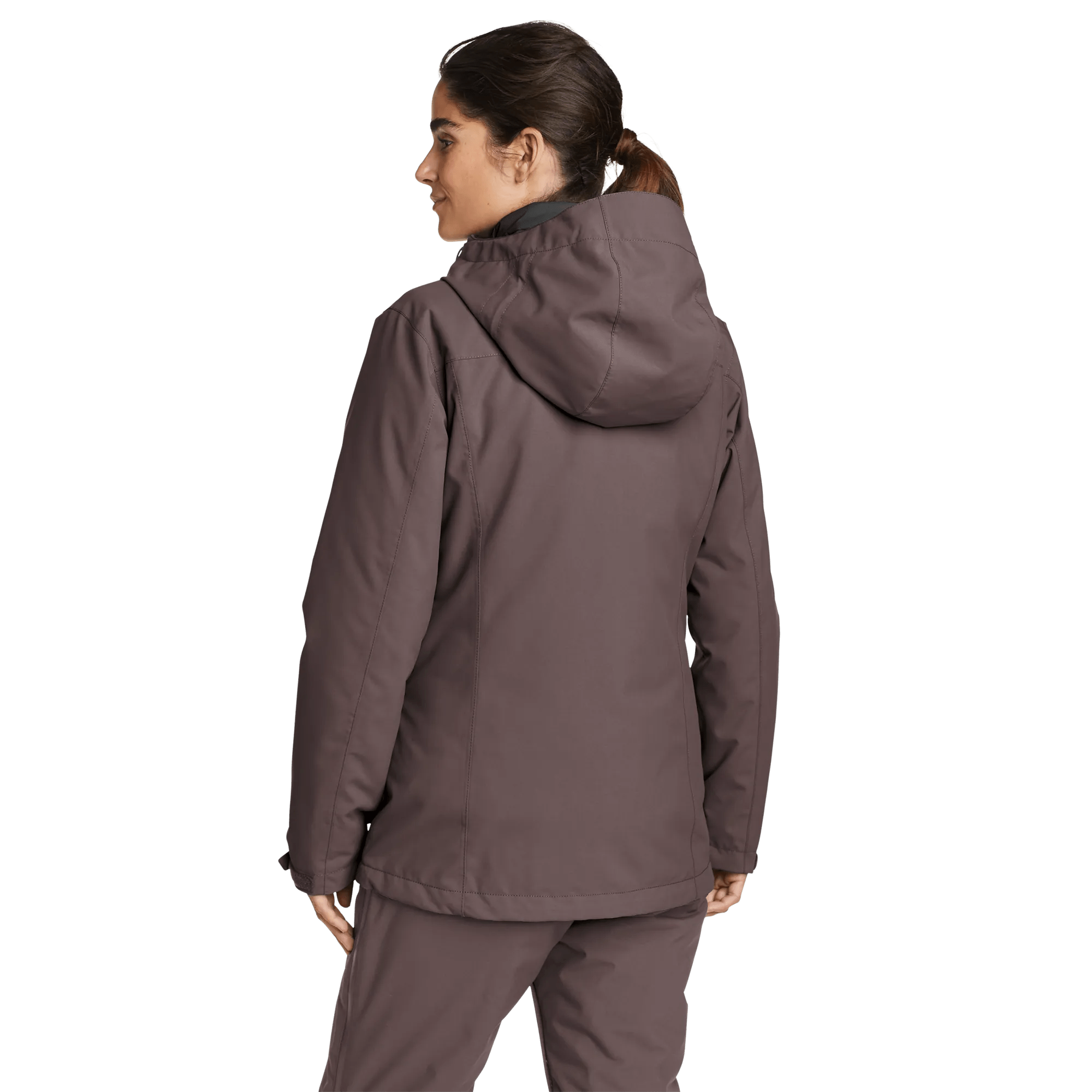 Women's Powder Search 3-In-1 Waterproof Hooded Ski Jacket - Image 2