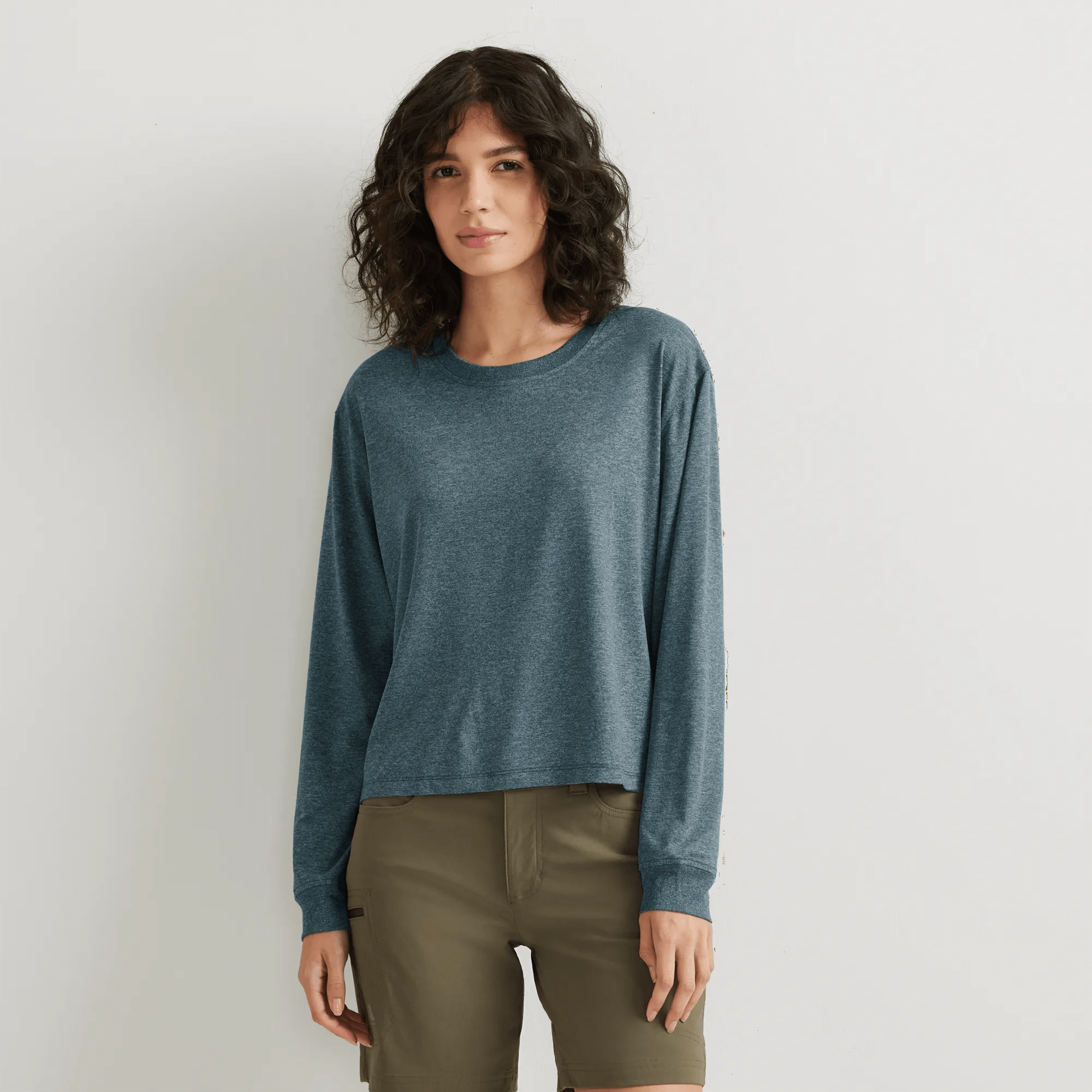 Women's Surreal Travel Long-Sleeve Shirt