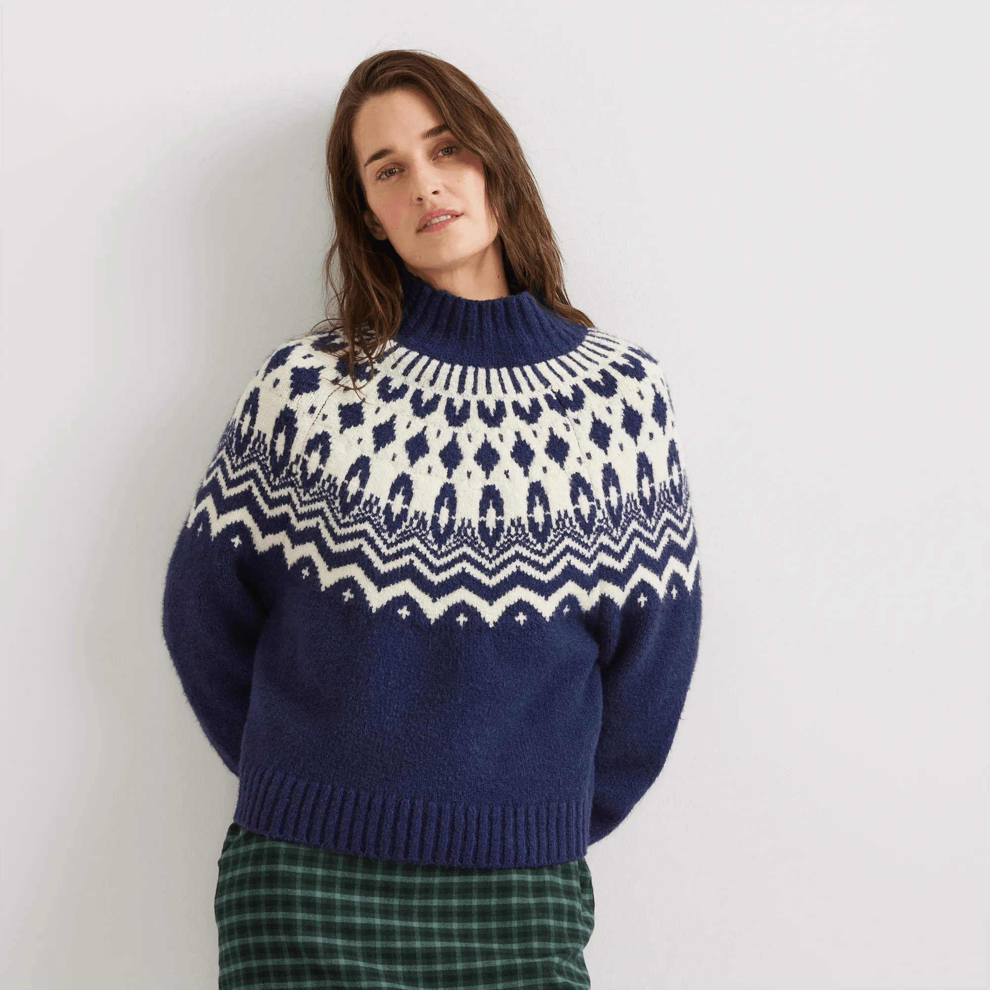 Women's Warm Tidings Mock Neck Sweater